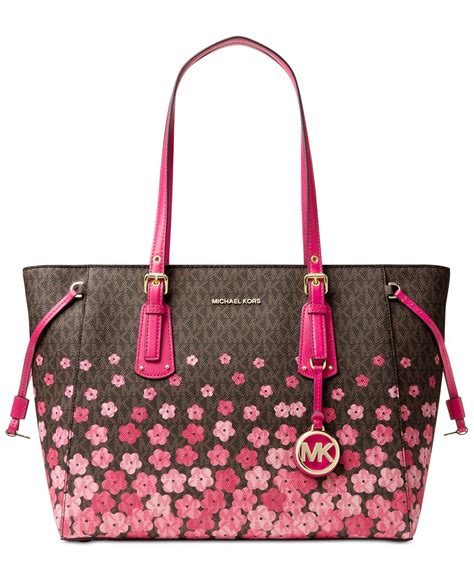 michael kors floral tote|michael kors tote bag outlet.